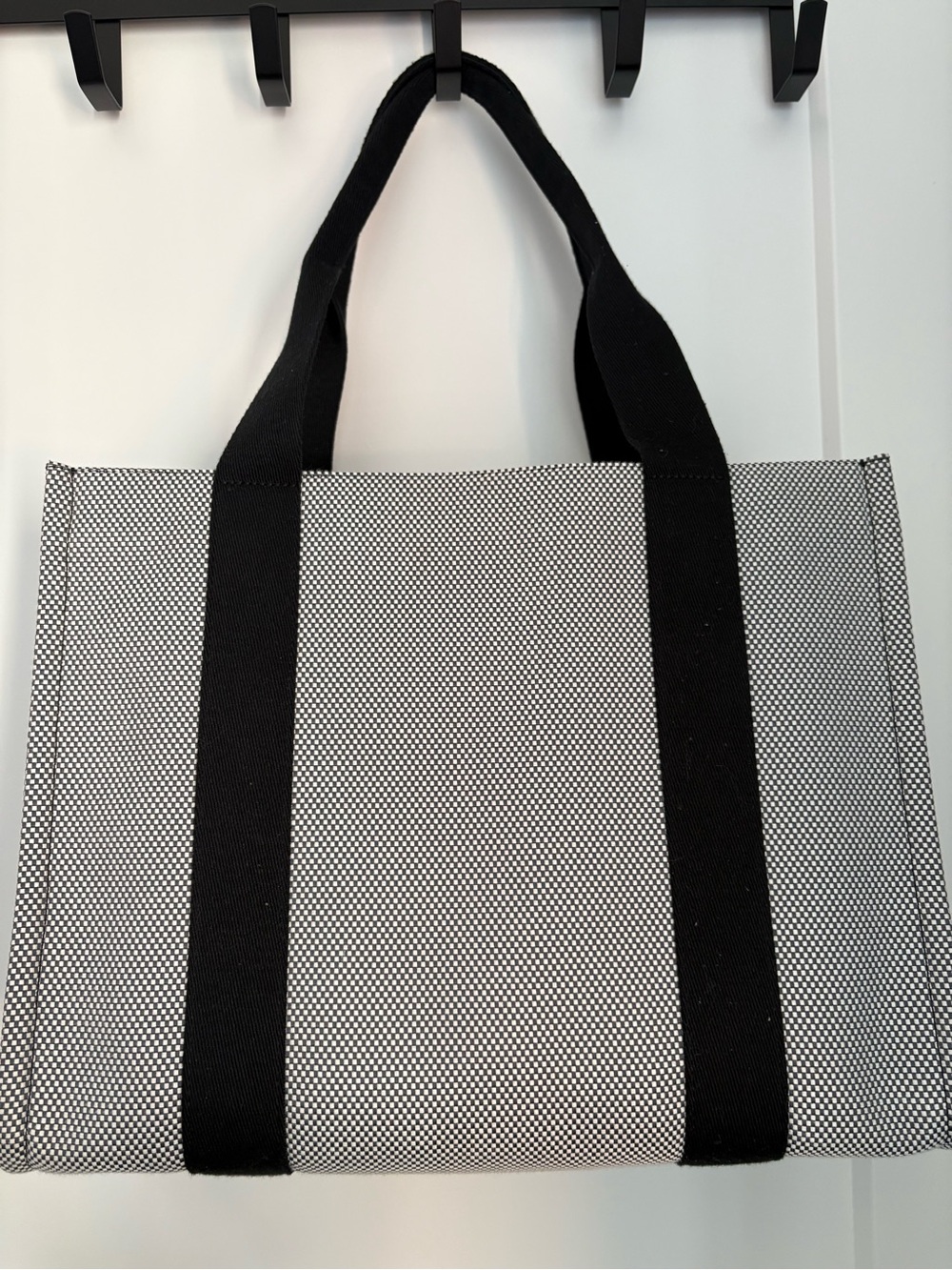 Lululemon Two-Toned Canvas Tote Bag large and Dual Pouch Wristlet - Picture 3 of 10